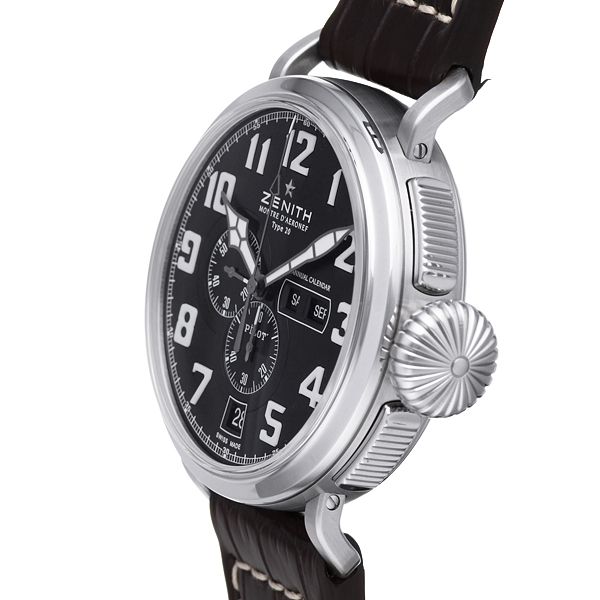 Zenith Pilot Montre D'Aéronef Type 20 Annual Calendar replica1