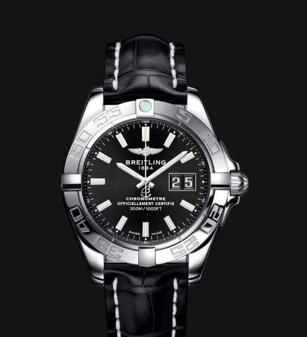 Breitling-Galactic-Black-Dials-Straps-Replica