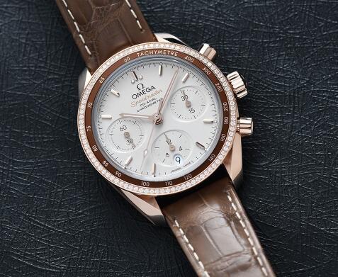 38 mm Omega Speedmaster replica is good choice for women.